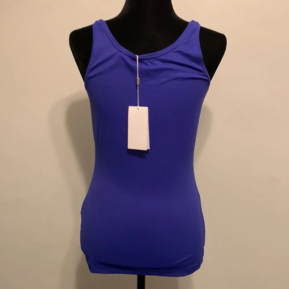 HUGO BOSS Enken Tank in Medium Blue - Picture 2 of 6